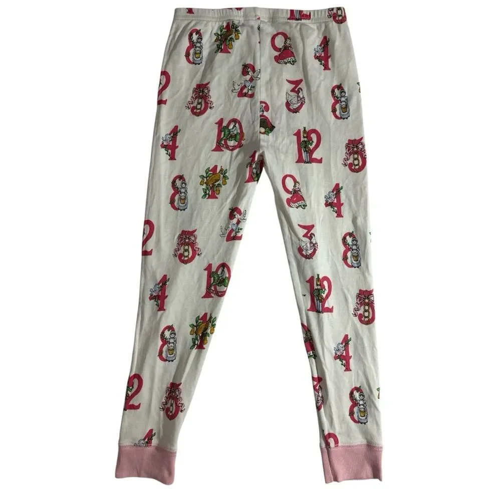 EEUC The Beaufort Bonnet Co. 12 days of Christmas pajama set size 7